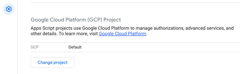 Change Google Cloud Platform (GCP) project