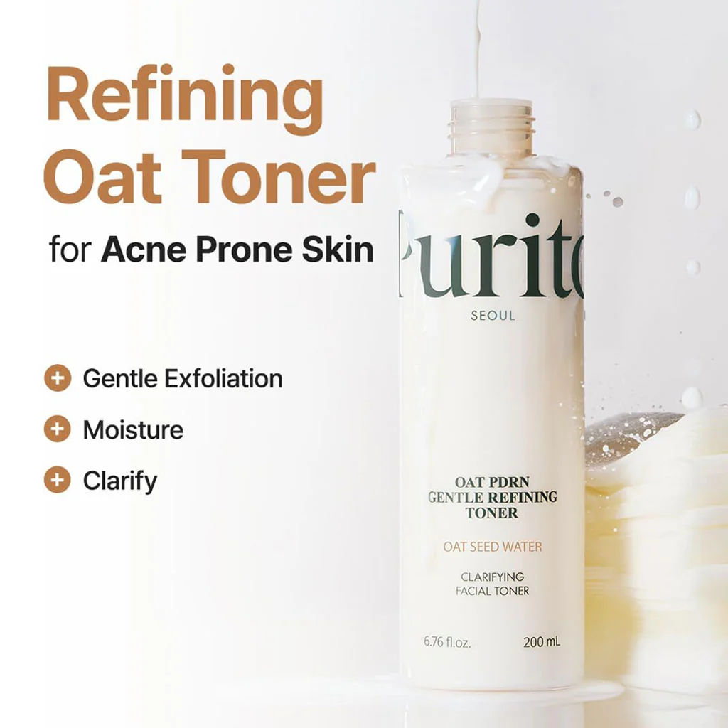 PURITO SEOUL Oat PDRN Gentle Refining Toner 200ml