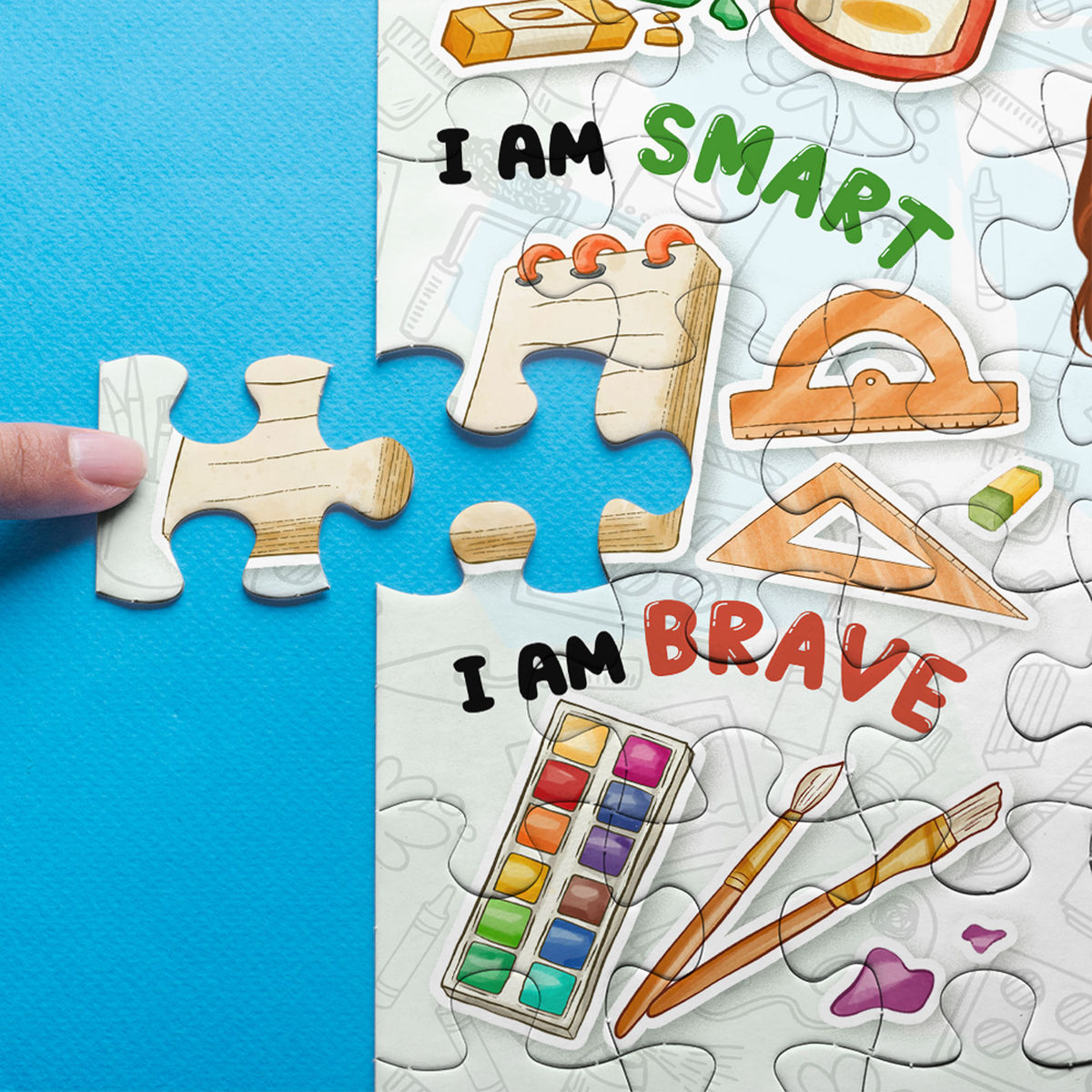 Personalized Set - Jigsaw Puzzle Personalized - SET - My Dream Job Puzzle | Birthday Gift For Kids - Trendy 2024 (46360)_3