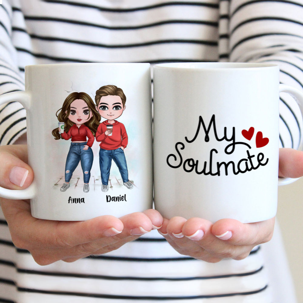 Personalized Mug for Couple - My Soulmate (6470)_1