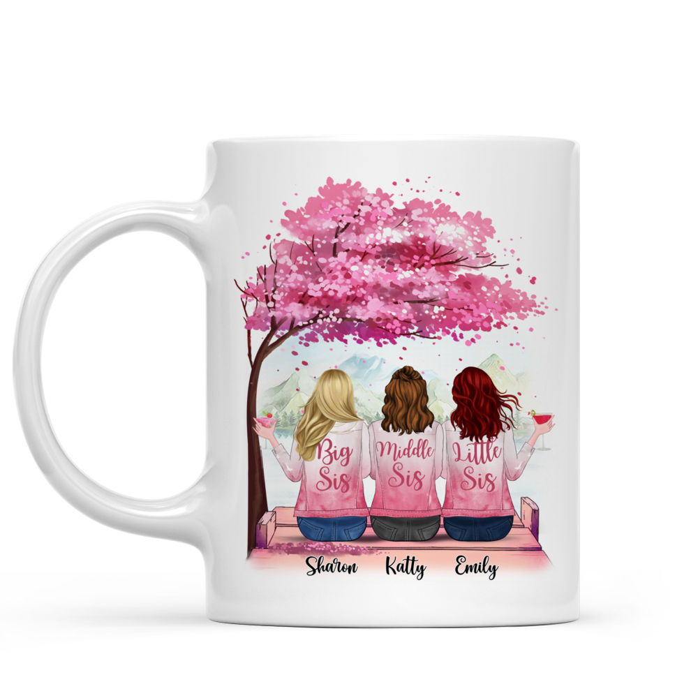 Up to 6 Sisters - There Is No Greater Gift Than Sisters (Ver 2) (6938) - Personalized Mug_1