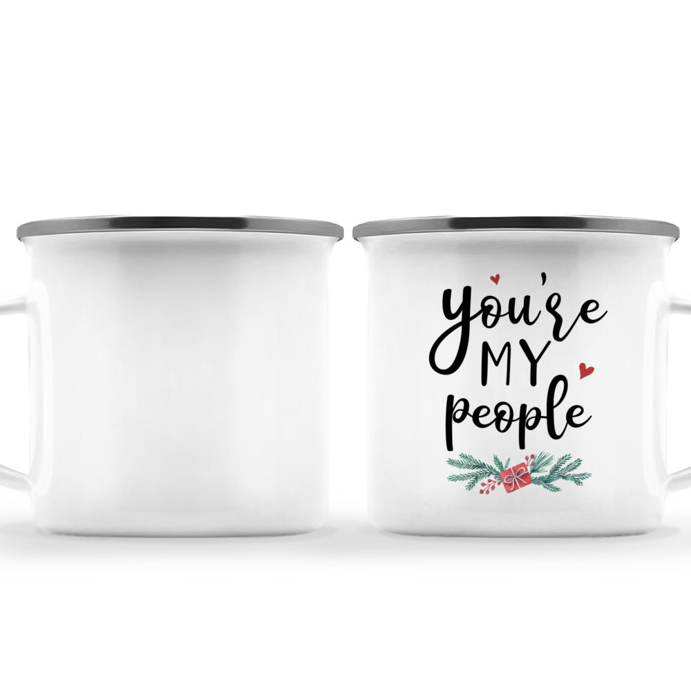 Personalized Christmas Mug - You're My People (Xmas Pyjama)_3