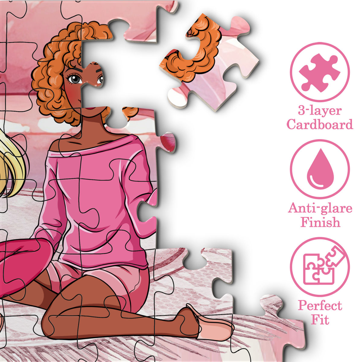 Personalized Jigsaw Puzzle - Our Friendship is A True Blessing to Me - Gift for Friends, Sisters - Personalized Puzzle_4