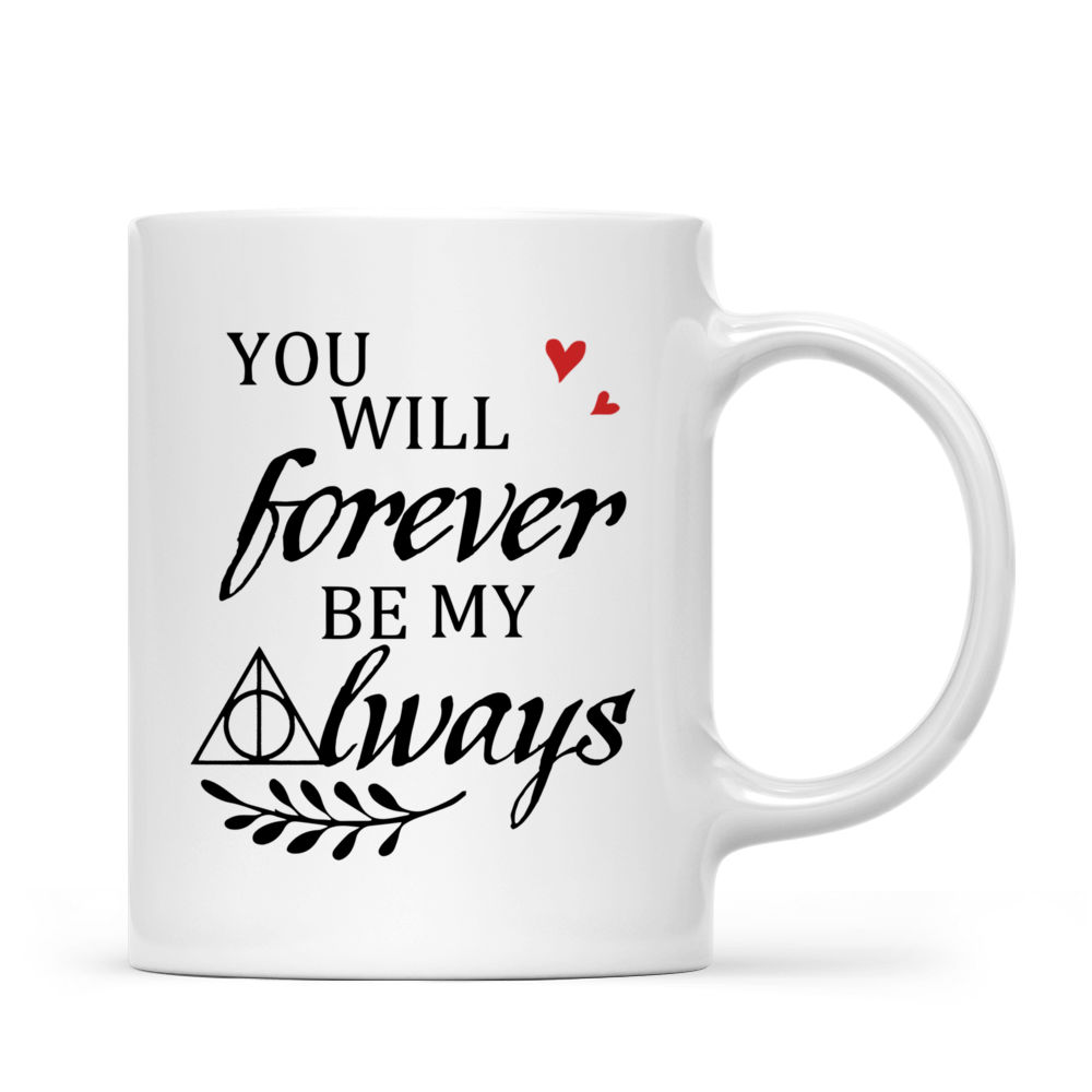 couple - You will forever be my Always - Couple Christmas Gift 2023 - Personalized Mug_8