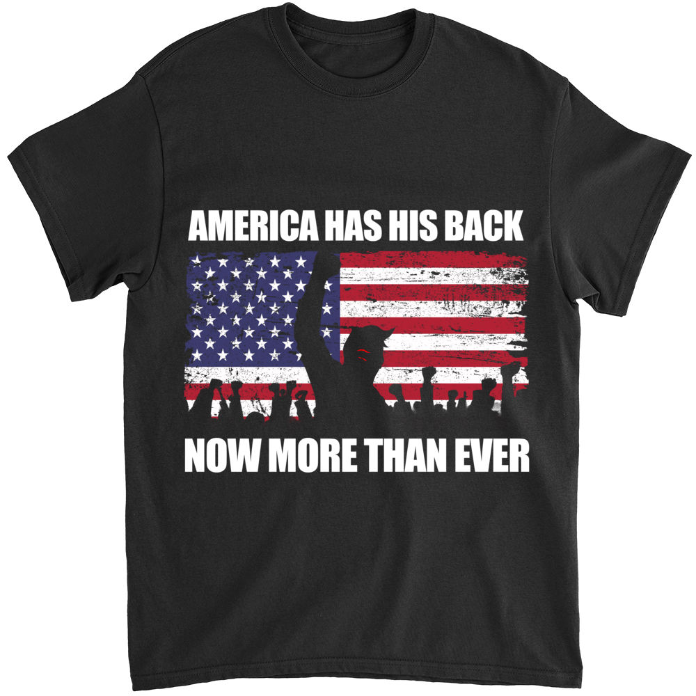 T-Shirt - America has his back, Now more than ever_1