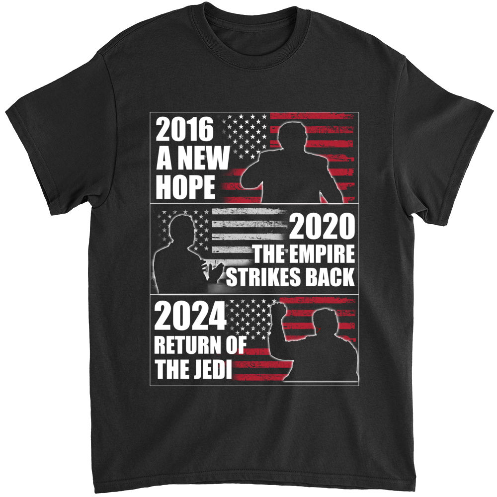 T-Shirt - 2016: A NEW HOPE 2020: THE EMPIRE STRIKES BACK 2024: RETURN OF THE ..._3