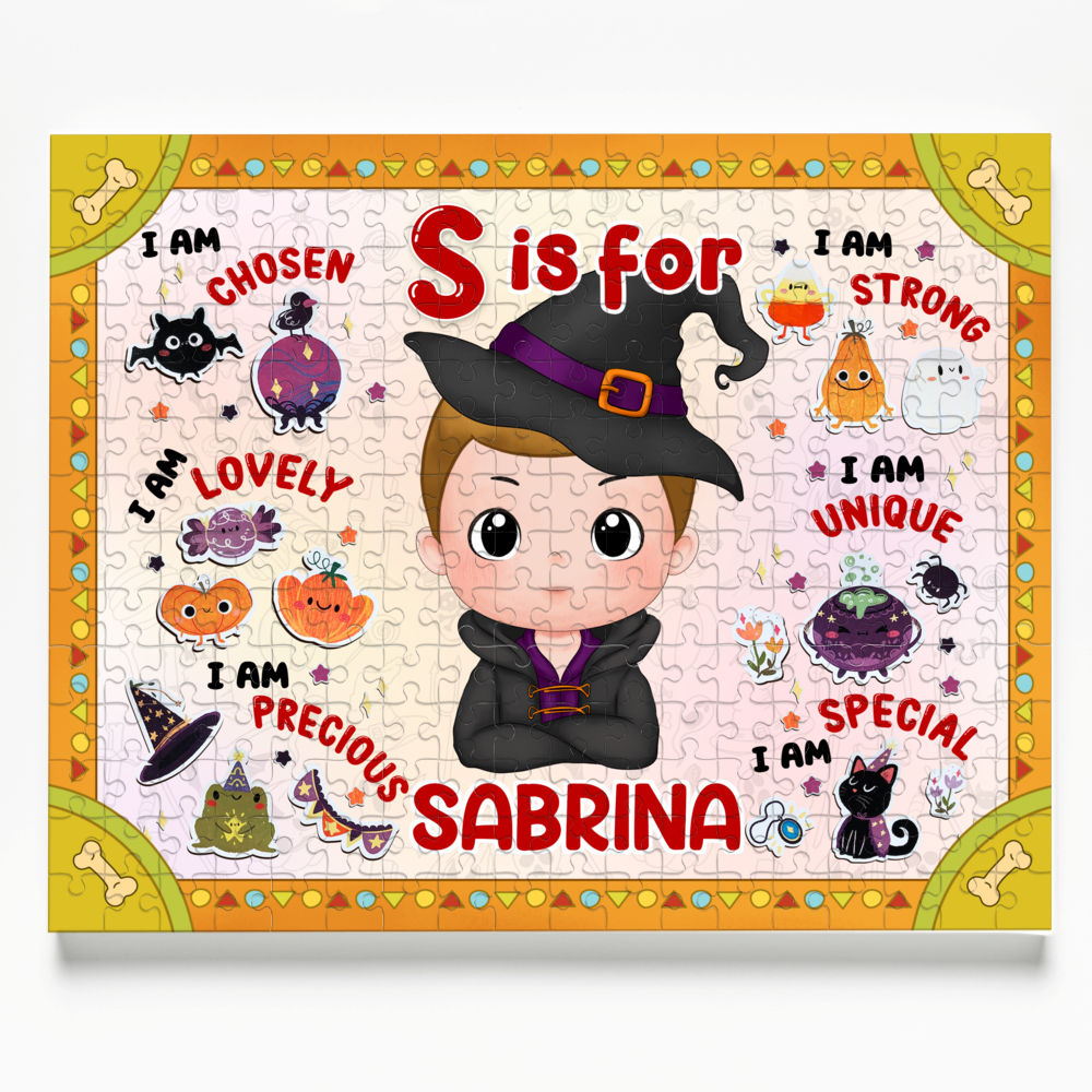 Halloween Kid Puzzle | Birthday Gift For Kids - Trendy 2024