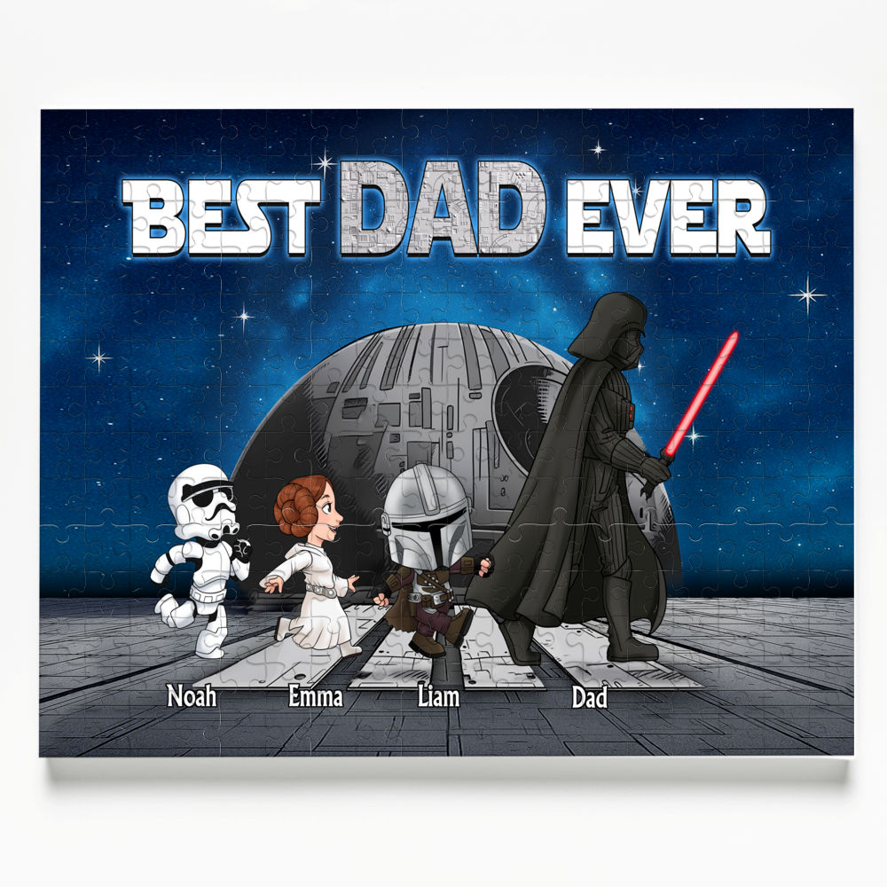 Father's Day Gifts - Best Dad Ever - Trendy Gift 2025 - 252 - Personalized Puzzle_5