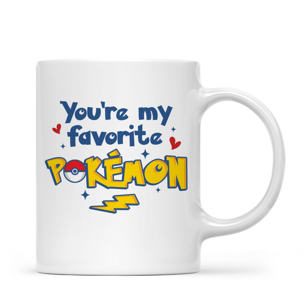 Custom Mug - We're Super Effective Together - Pokemon gift for besties, friends, family, brothers and sisters - Personalized Mug_6