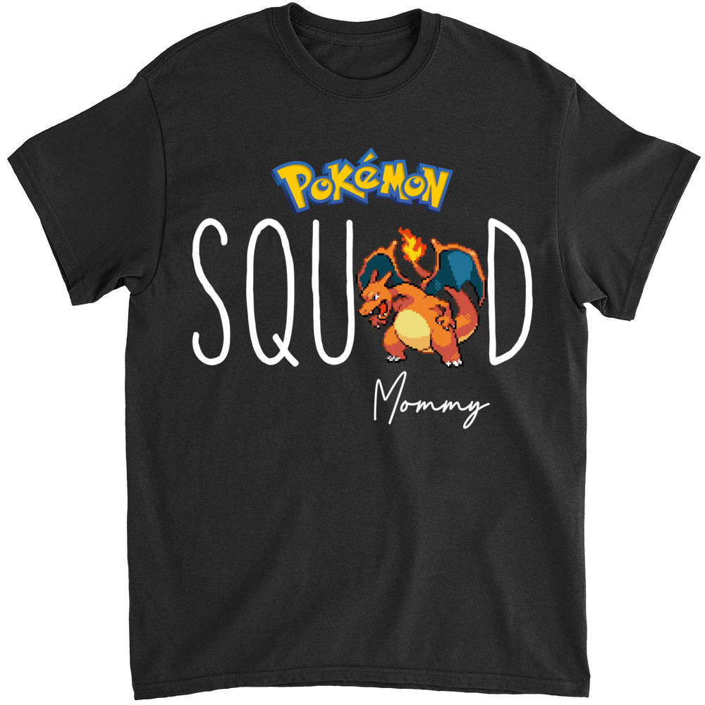 Pokemon Tshirt - Matching Tshirt Pokemon Squad - Family Shirt - Personalized Shirt_3