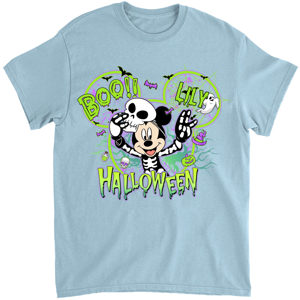 Custom Shirt - Not So Scary Halloween Party 2025 - Disney Family Halloween Shirts - Disney Halloween Shirt - Personalized Shirt_1