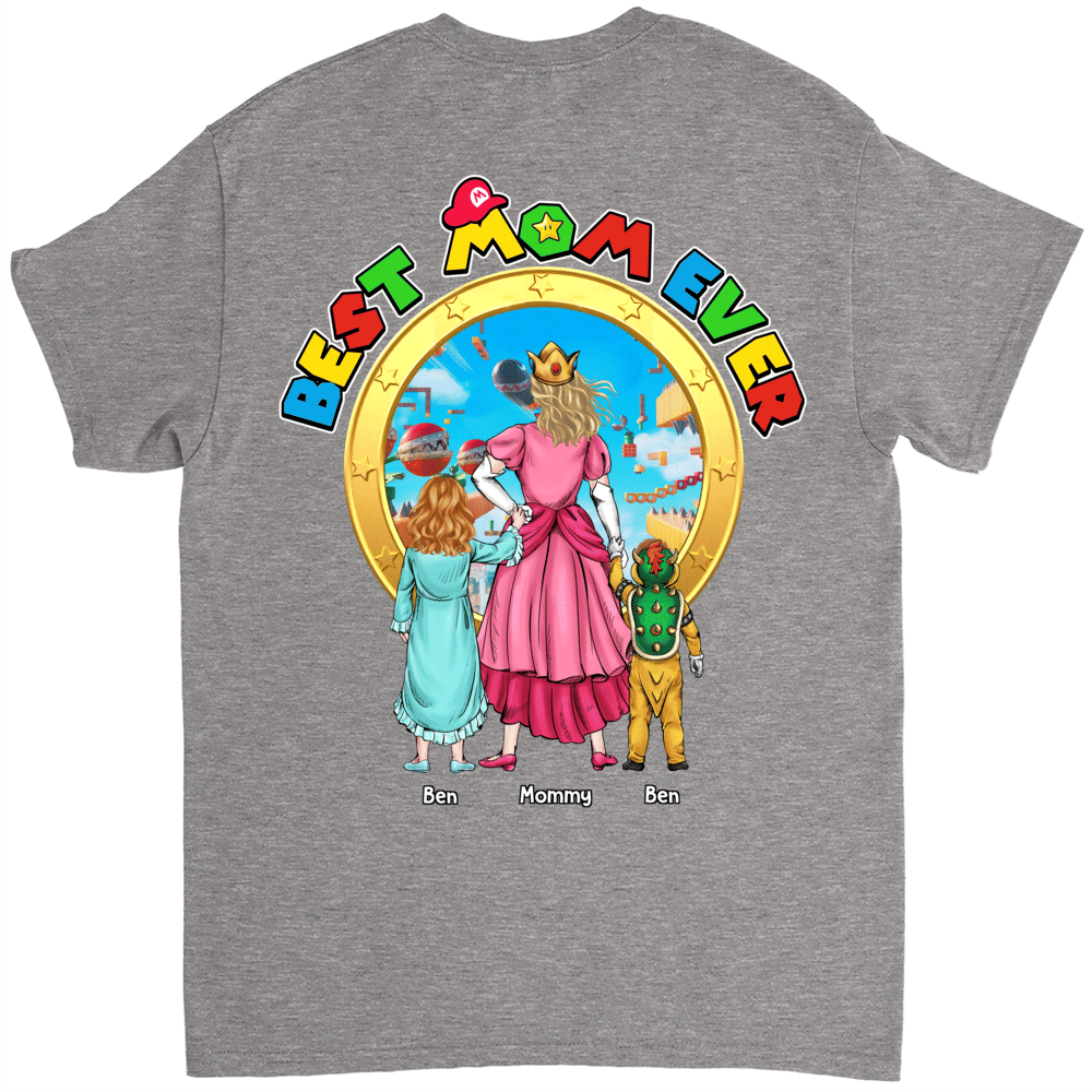 Personalized Tshirt - Super Momio - Best Mom Ever - Mom Gift, For Mother, Best Gift 2025 - Personalized Shirt_7