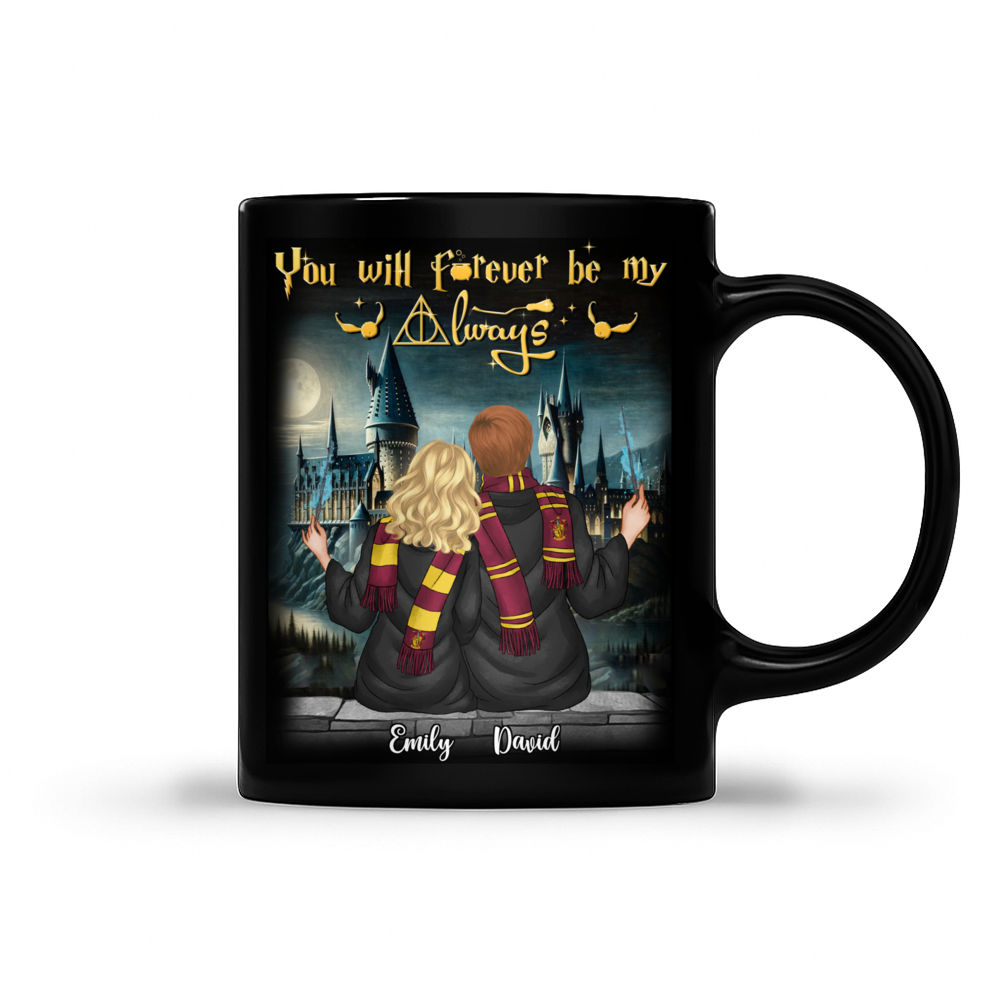 Personalized Mug Hogwarts - I'm Always With You - Gift for Couple - Special Gift - Love Day - Aniversary Gift For Couple - Personalized Mug_6