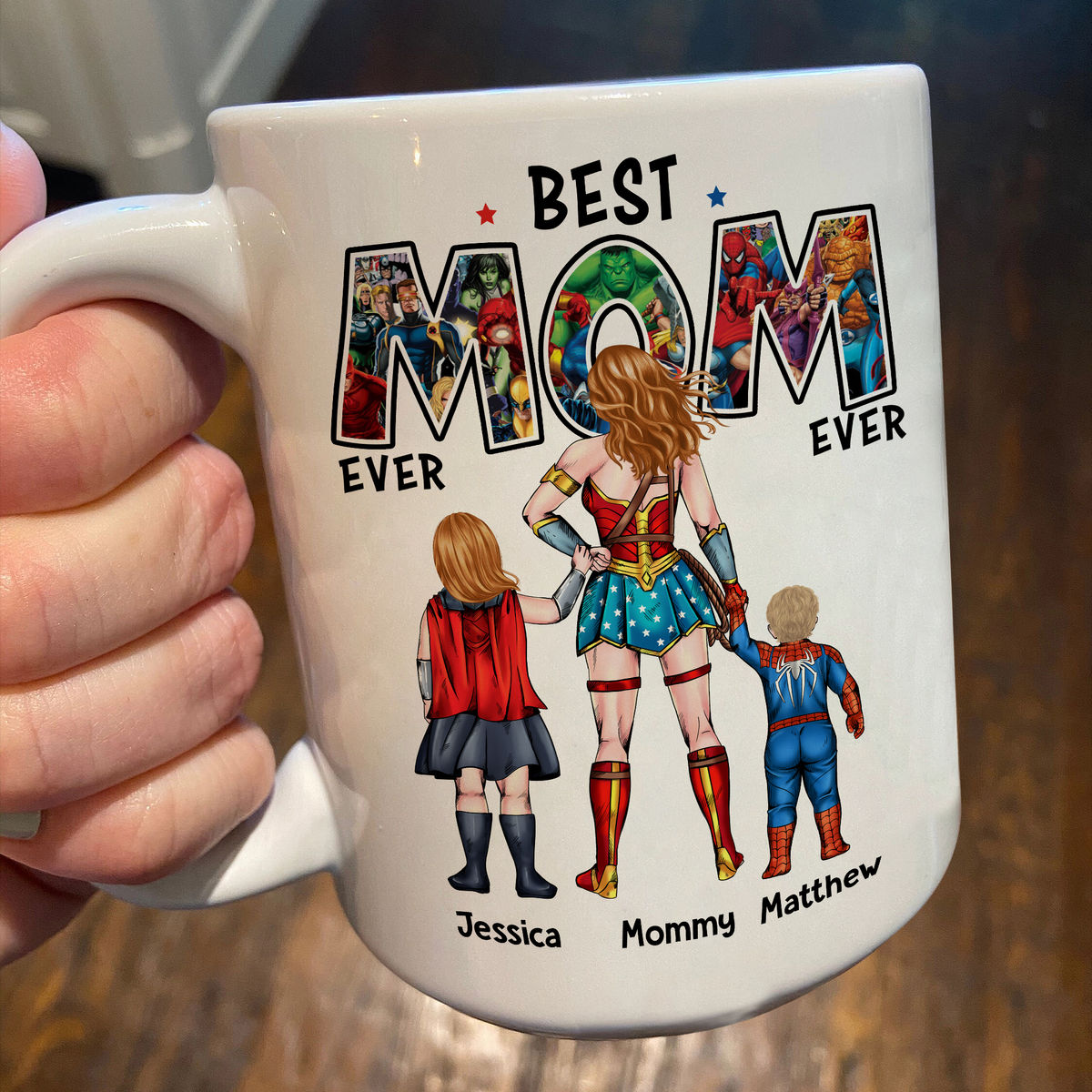 Best Mom|Mum Ever - Super Mom Comic