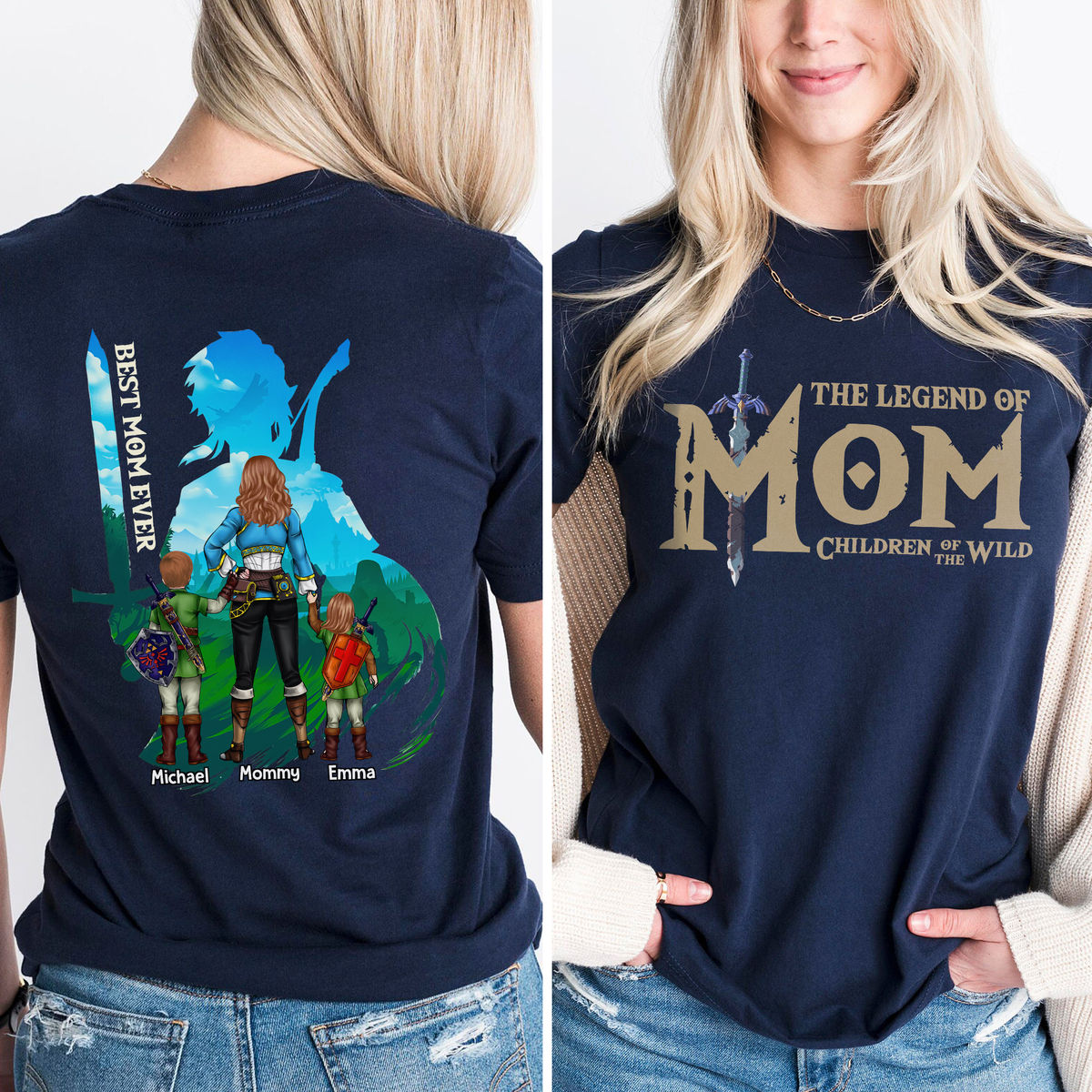 The legend of Zelda tear of the Kingdom - Best Mom Ever - Mother's Day 2024