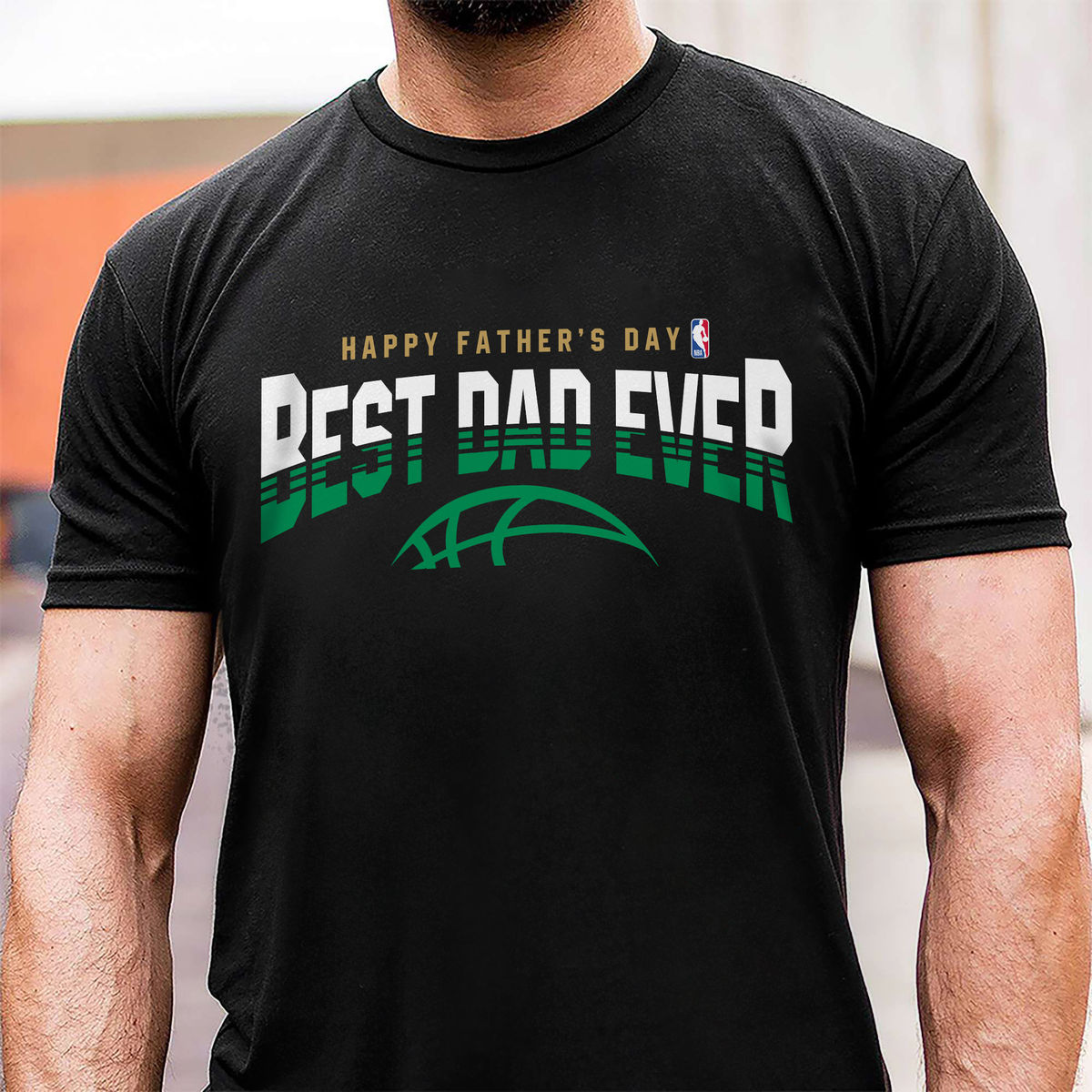 Personalized Tshirt - Best Dad Ever - Father's Day 2024 - NBA Basketball Team(v1) - Personalized Shirt_2