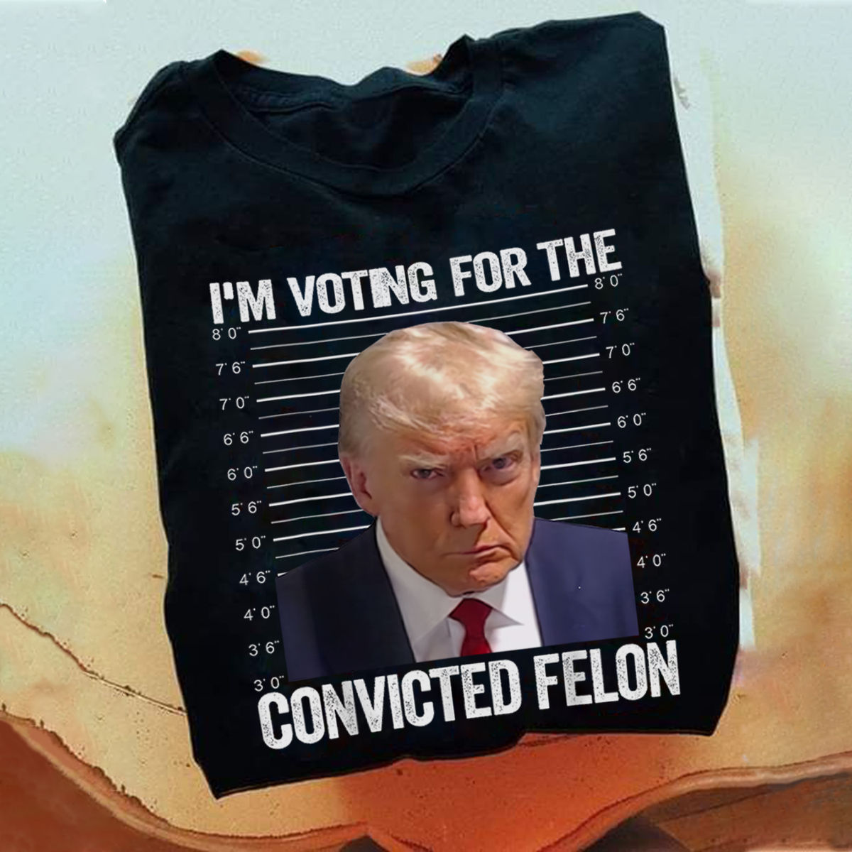 Trending 2024 - I'm Supporting The Convicted Felon (A) - Shirt