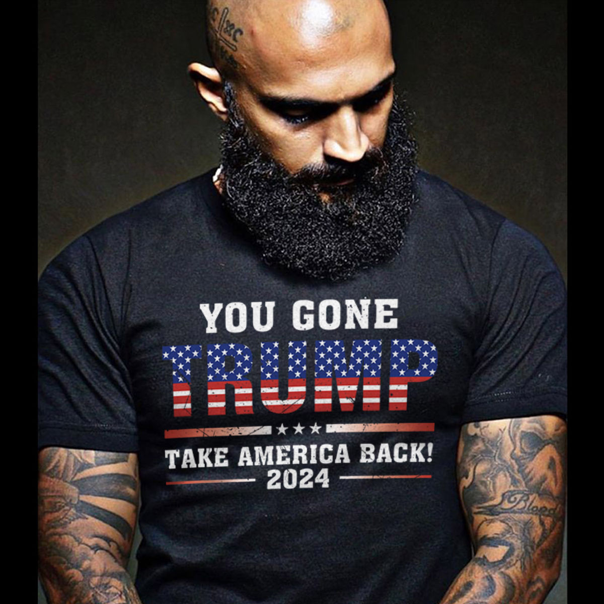 T Shirt - You gone. T take american back - Shirt