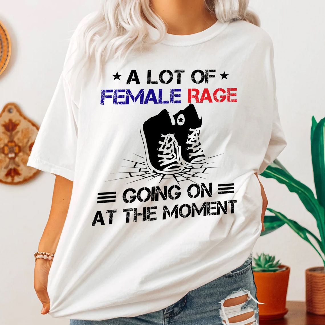 Limited Edition - A Lot of Female Rage Going On At The Moment (43776) - Shirt_1