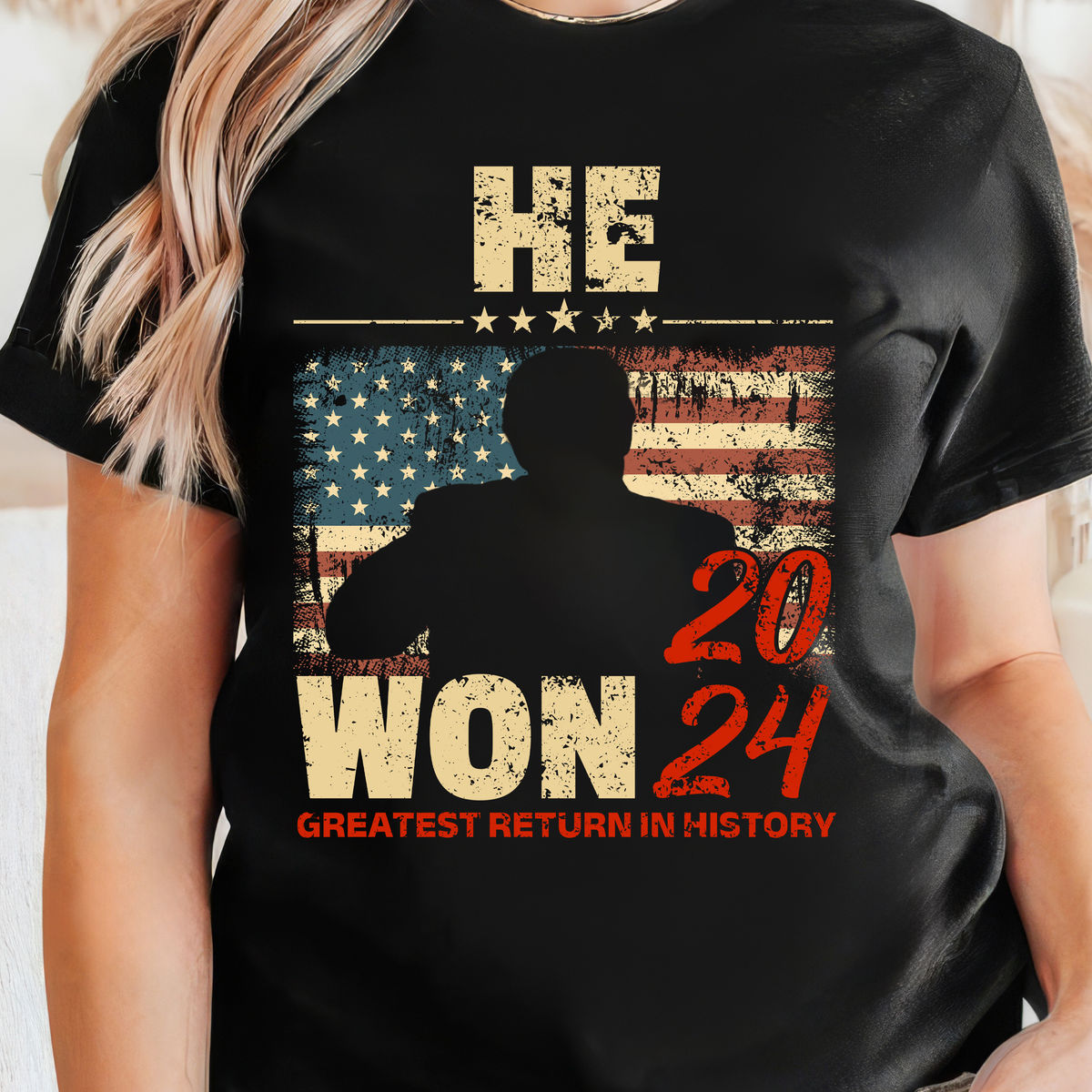 Trending T-Shirt - HE WON_1