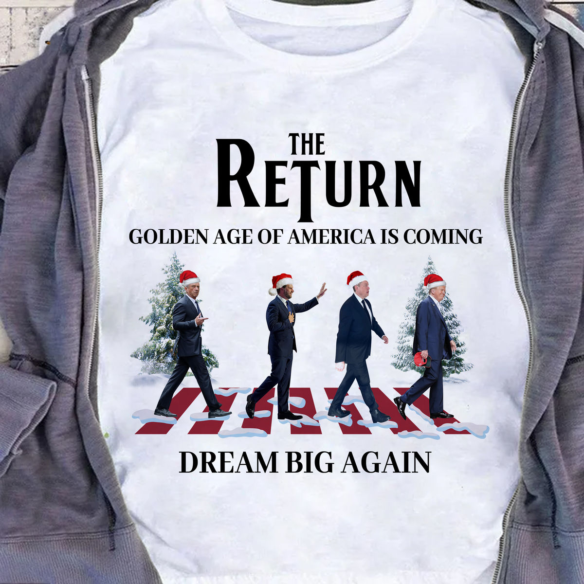 Trending Shirt - The Return Golden age of America is Coming Dream Big Again | Best Seller 2024 - Shirt