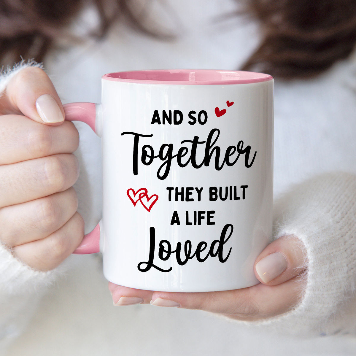 Personalized Mug - Dragoball Z Fan Made - And So Together They Built A Life They Loved - Valentine Couple Trendy 2025 - Personalized Mug_3