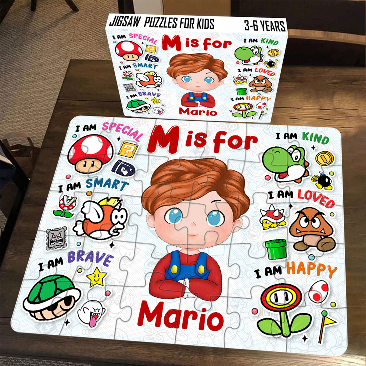 My Dream Character Puzzle - Mario | Birthday Gift For Kids - Trendy 2025