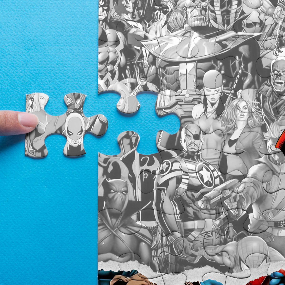 Jigsaw Puzzle Personalized - SuperMom - Super Comic - Comic-Con - Personalized Puzzle_3
