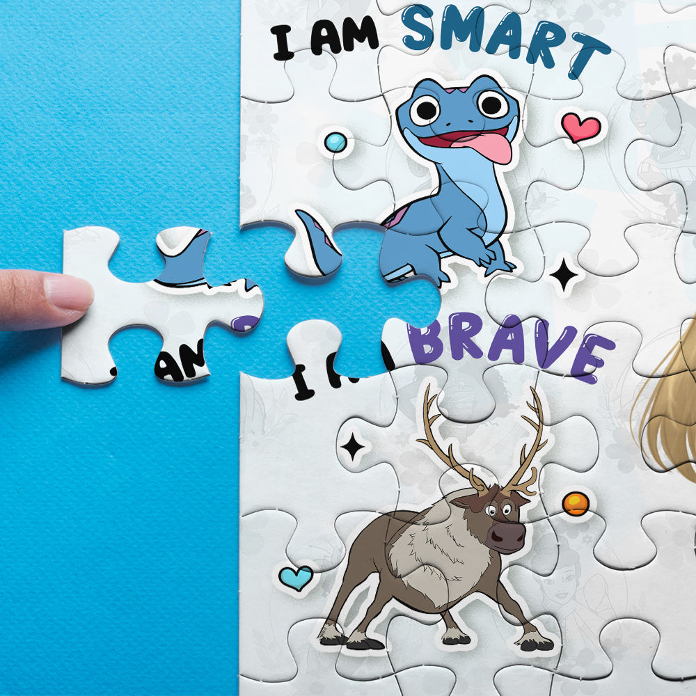 Jigsaw Puzzle Personalized - My Dream Character Puzzle - Elsa | Birthday Gift For Kids - Trendy 2025 - Personalized Puzzle_2