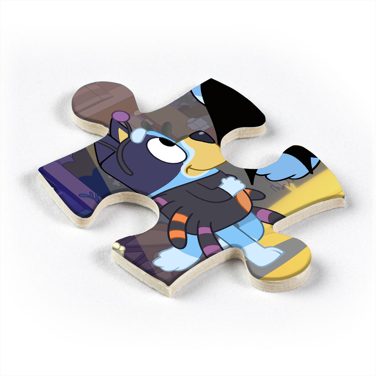 Halloween jigsaw Puzzles - Best Dad Ever - Bluey Halloween - Bluey Family - Personalized Puzzle_4