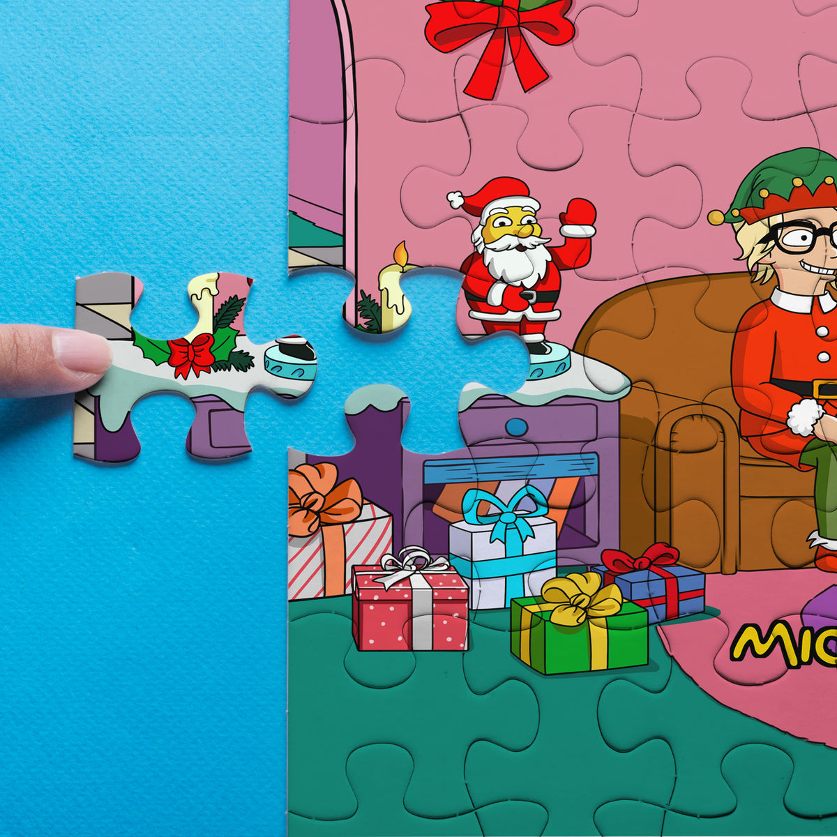 Personalized Jigsaw Puzzles - Best Family Ever - Best Gift For Family Christmas Holiday 2025 - Personalized Puzzle_7