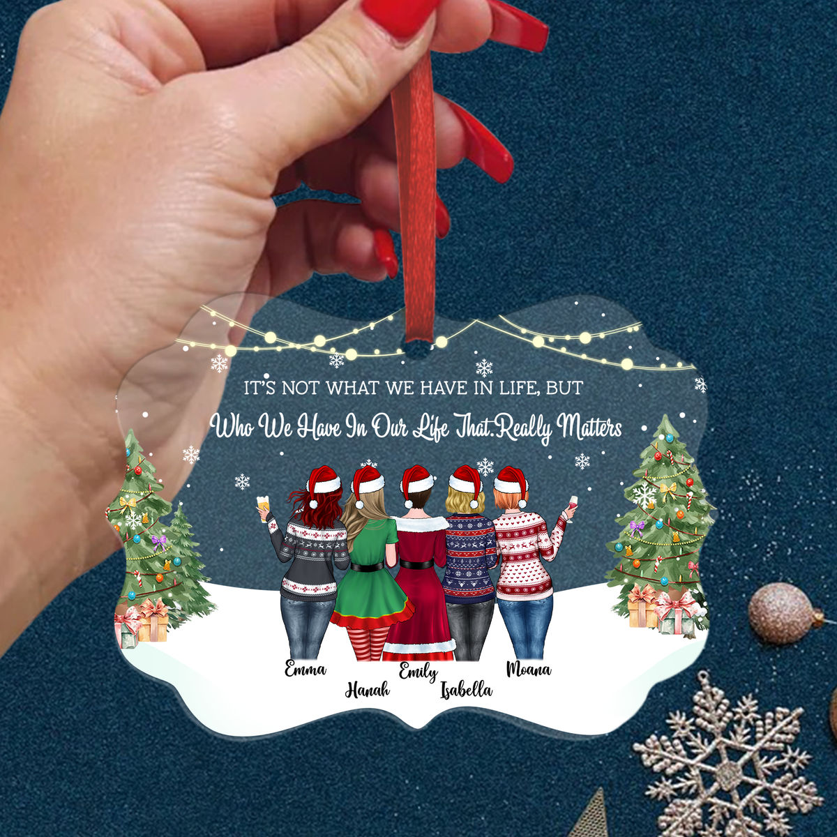 It’s not what we have in life, but who we have in our life that really matters (v1)