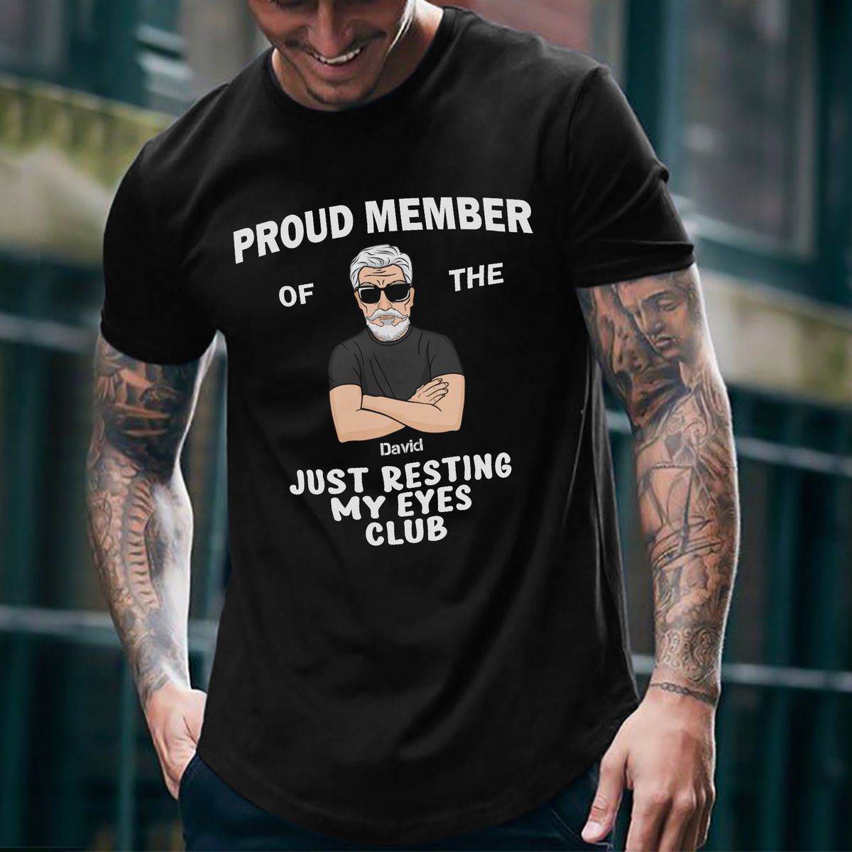 Just Resting My Eyes Shirt for Dad Gift for Dad, Funny Fathers Day Shirt, Funny Mens Tshirt, Dad T Shirt