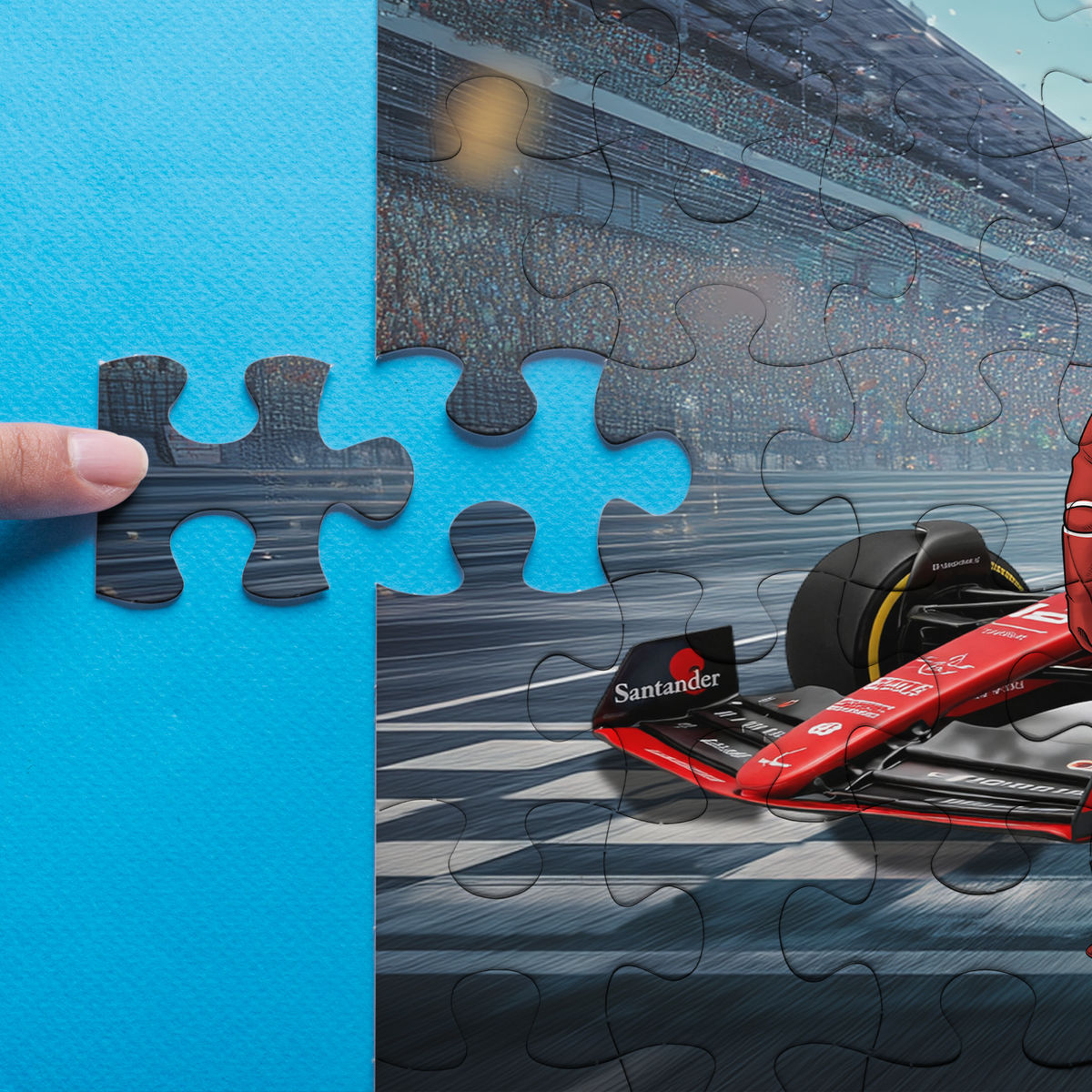Jigsaw Puzzle Personalized - Best Dad Ever - Happy Father's Day 2026 - Best Team Fomula 1 - Personalized Puzzle_7