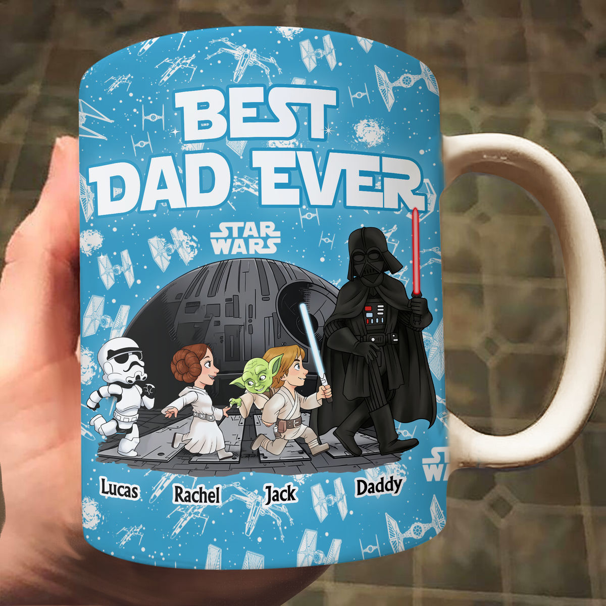 All Over Print Mugs - I'm Their Father - Star Wars - TR-8R | FN-2199 - Best Gift For Father's Day 2026 - Personalized Mug_1