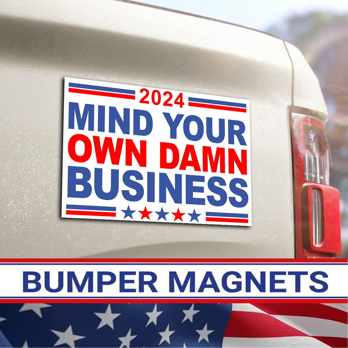 Support for Her - Bumper Sticker Magnet Sign - Social Justice Activist Gift - Vote Blue 2024 Presidential Election v1