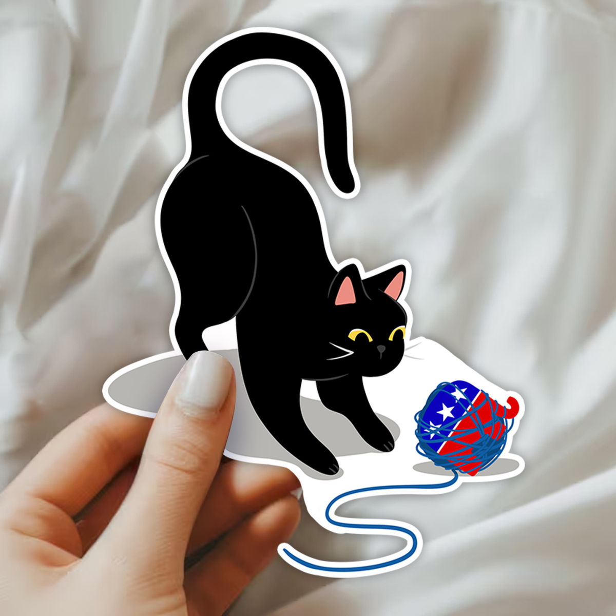 Limited Edition - The Perfect Sticker for Childless Cat Lady | Support for Her | Vinyl Sticker | Waterproof | Premium Sticker | Best Seller 2024 | Sticker (44194) - Personalized Sticker_4