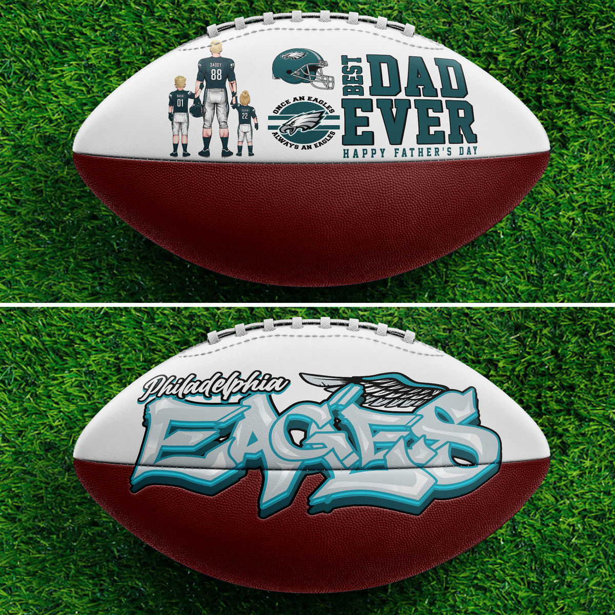 NFL Football Team - Best Dad Ever - Happy Father's Day 2025 - Limited Edition Game Draft