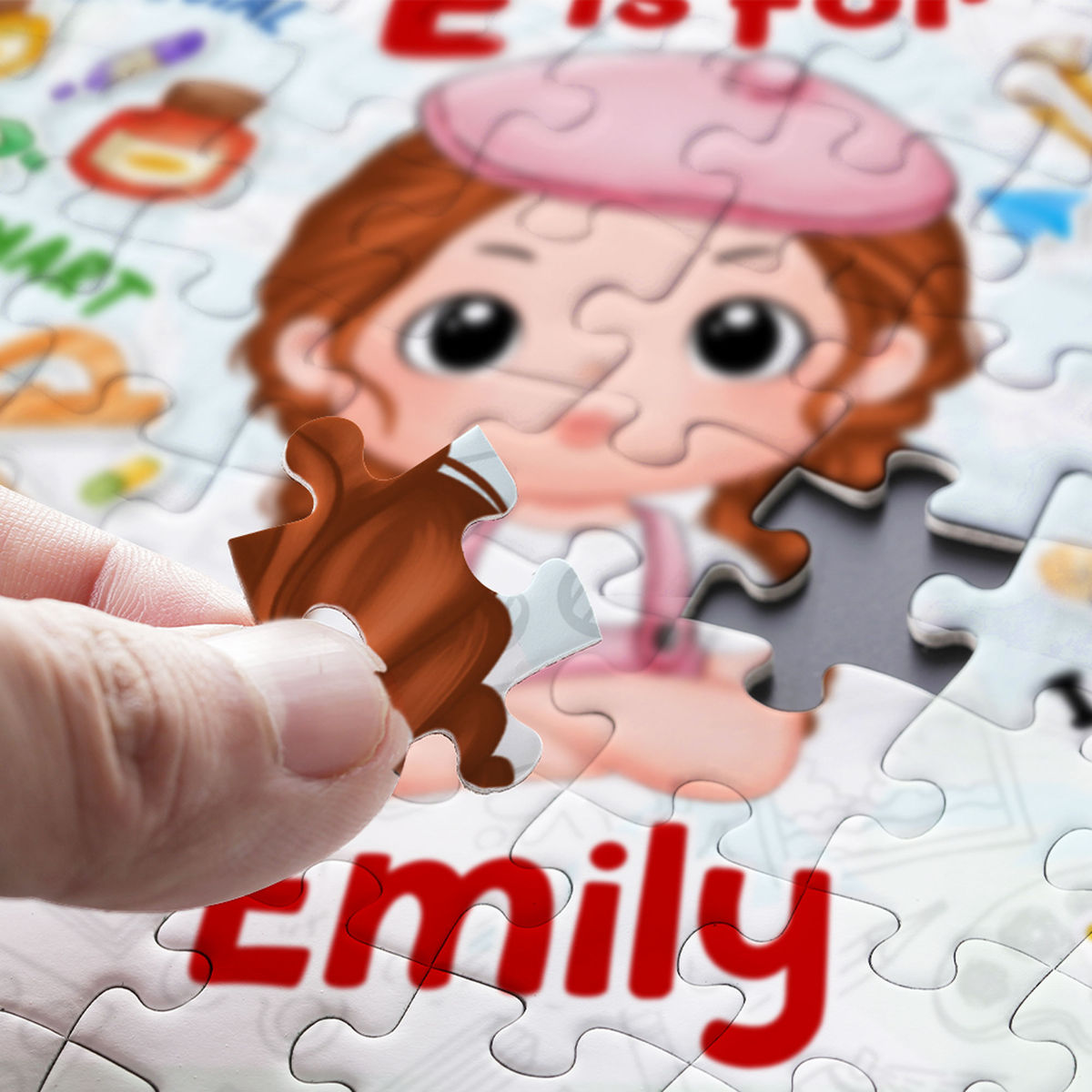 Personalized Set - Jigsaw Puzzle Personalized - SET - My Dream Job Puzzle | Birthday Gift For Kids - Trendy 2024 (45964)_2