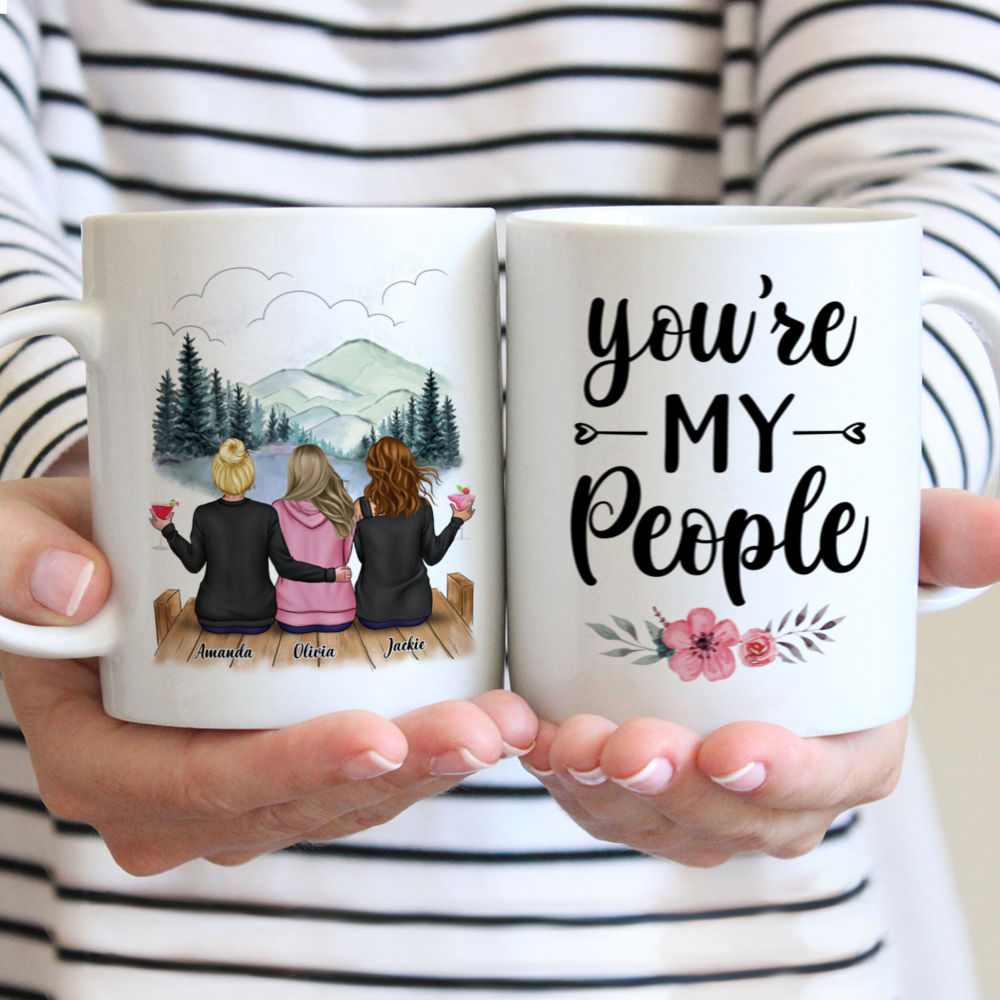 Personalized Mug - Casual Style - You're my People