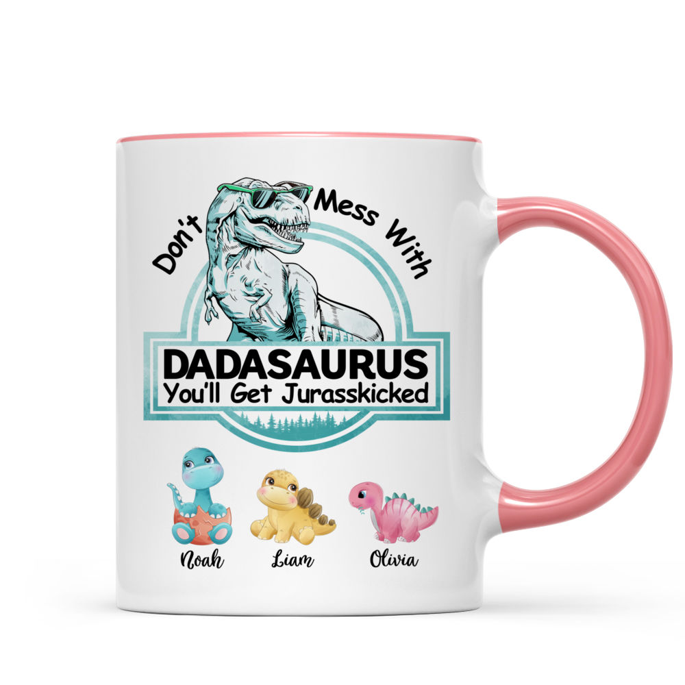 Personalized Mamasaurus And Kids Coffee Mug, Mimisaurus Mug, Dinosaur Lover  Gifts, Mother's Day Mug - Mugs, Facebook Marketplace