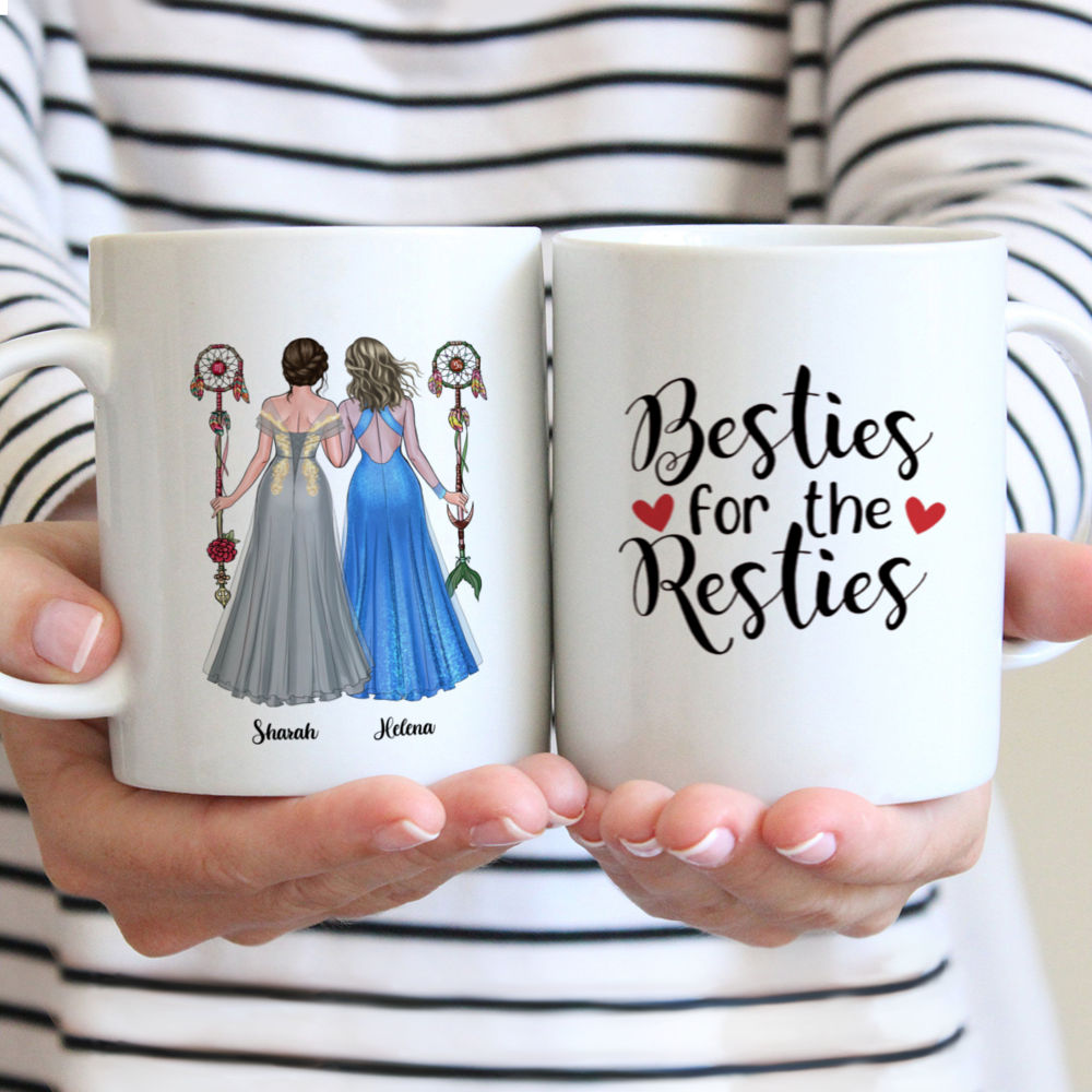 Personalized Mug - Zodiac Friends - Besties For The Resties