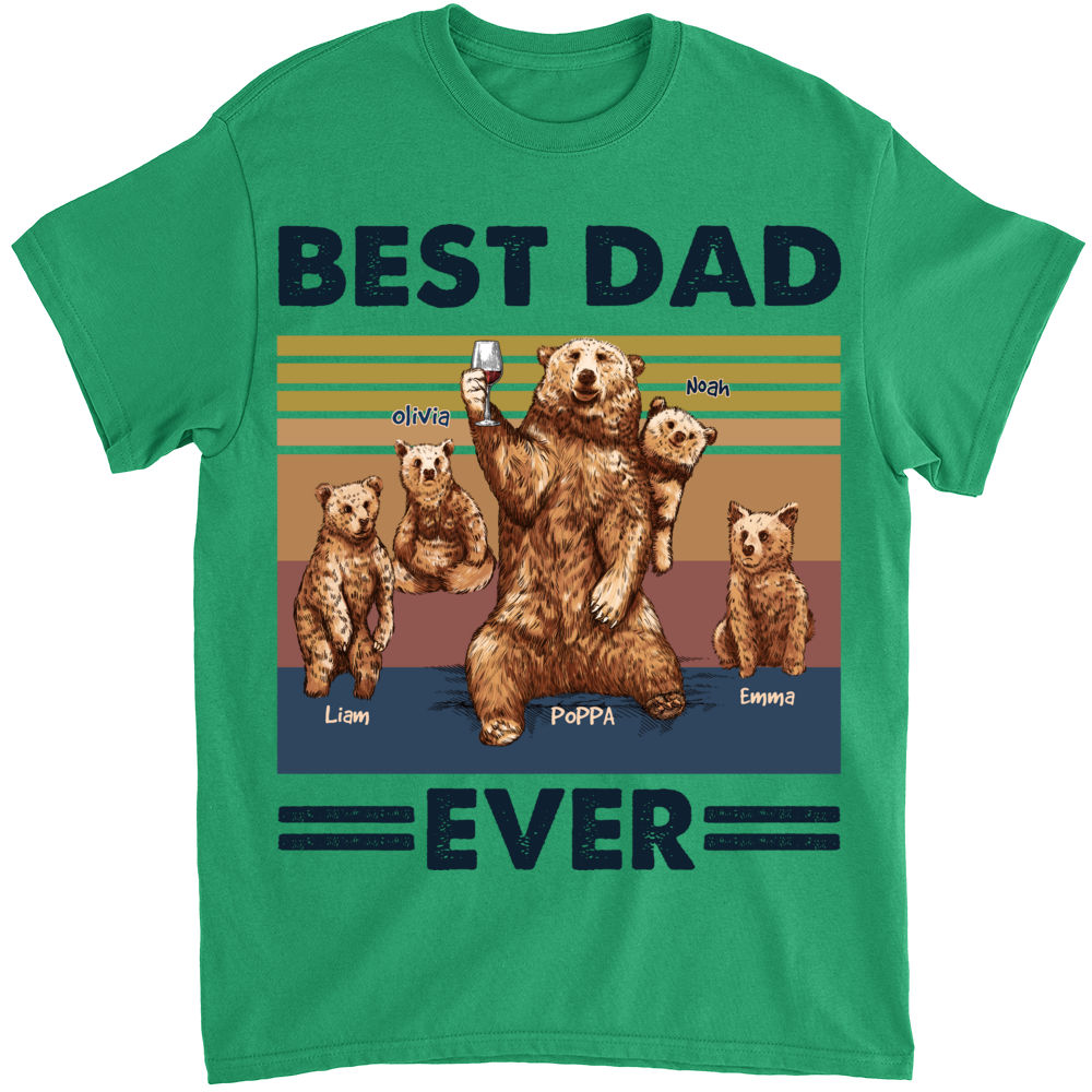 Personalized Shirt - Family - Best Dad Ever_2