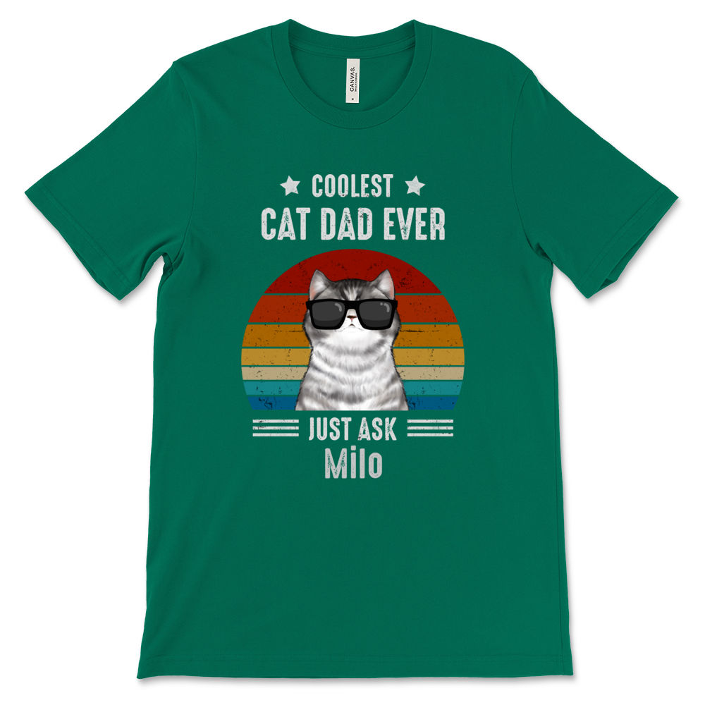 Cat dad shirt sales