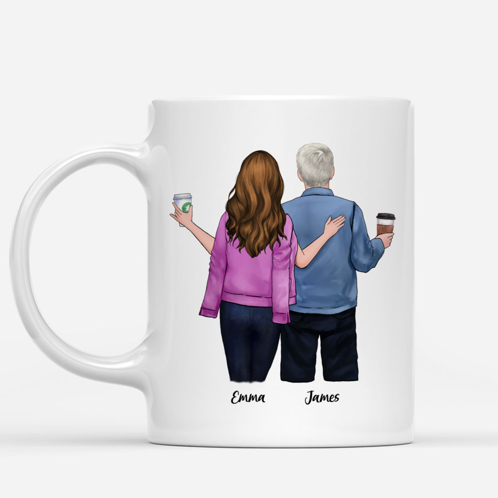 Father And Daughter - Dad Thank You For Teaching Me How To Be A Man Even Though Im Your Daughter - Personalized Mug_1