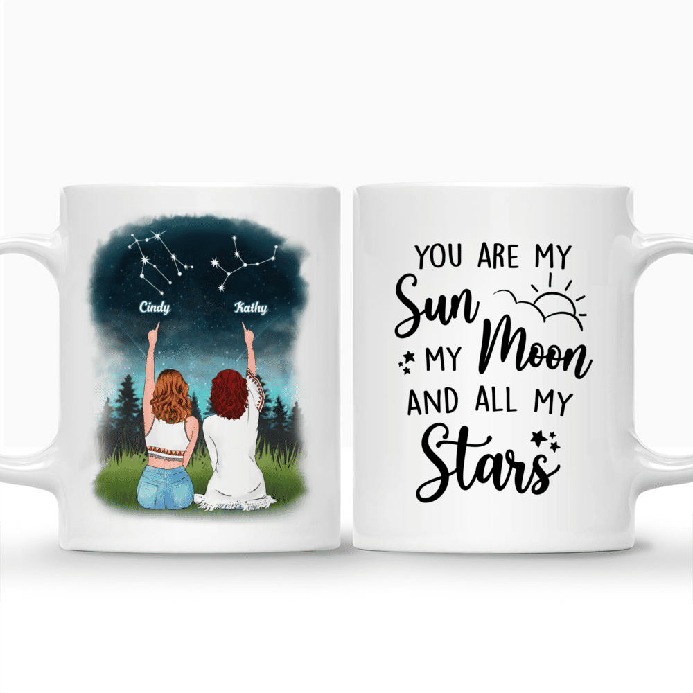 Personalized Mug - Horoscope Mug - You Are My Sun My Moon And All My Stars_3