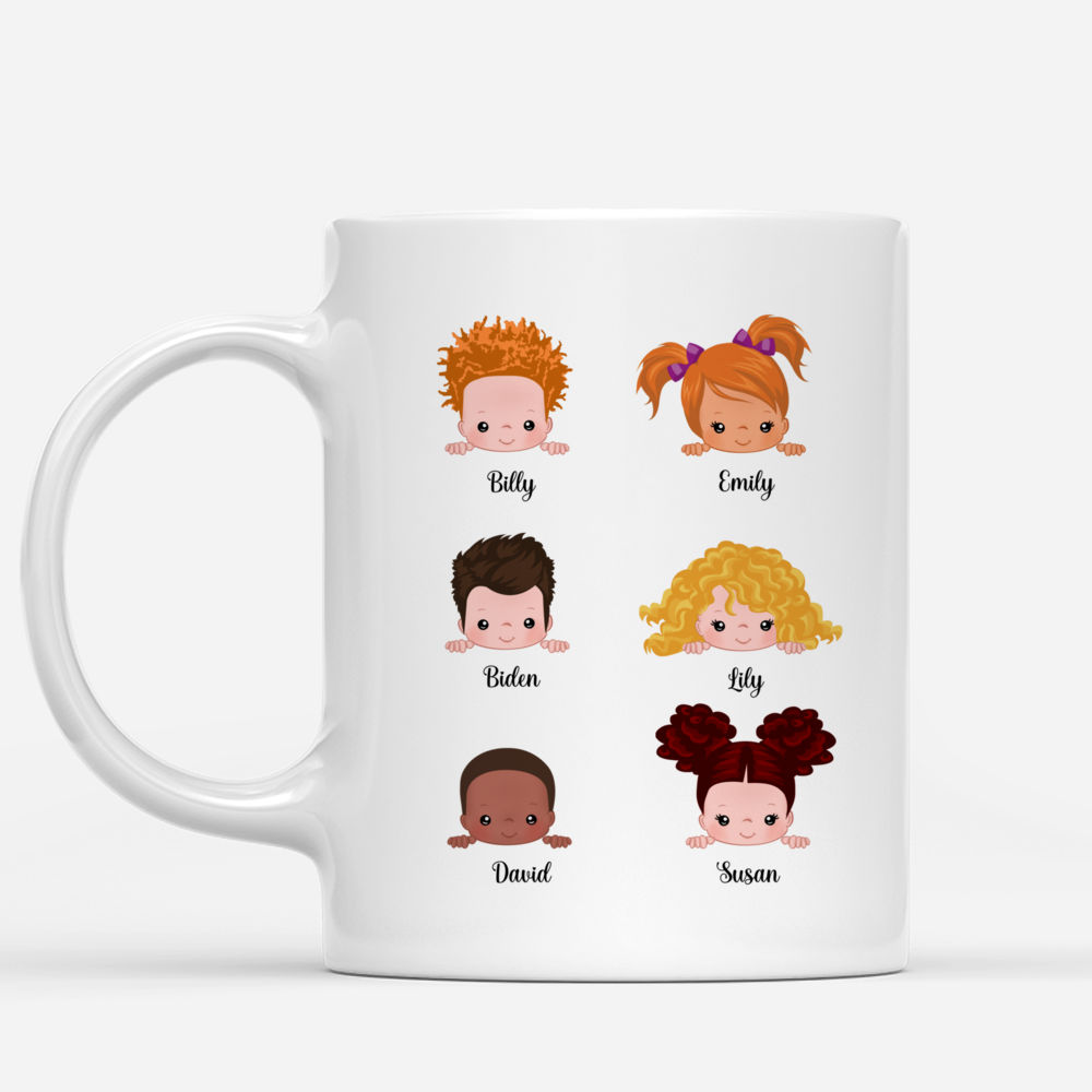 Personalized Mug - Up to 9 Kids - My favorite people call me nana (New)_1