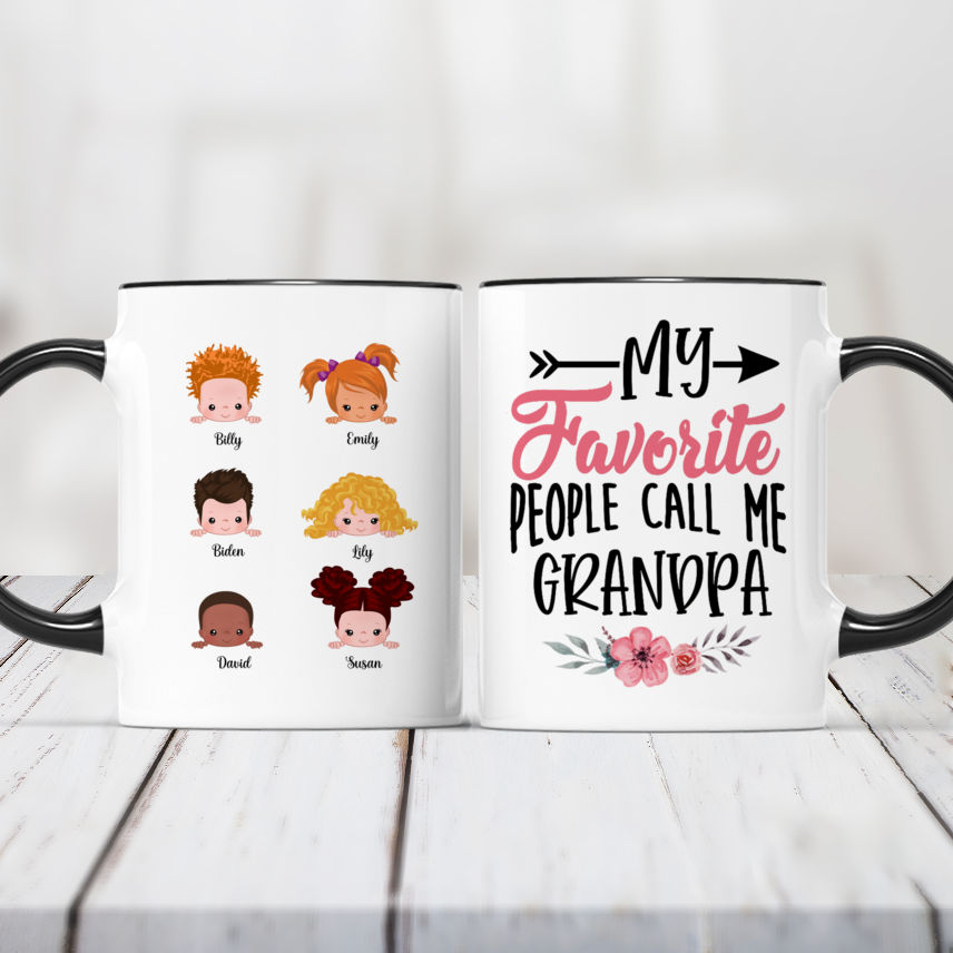 My Favorite People Call Me Papa Coffee Mug 11 oz 