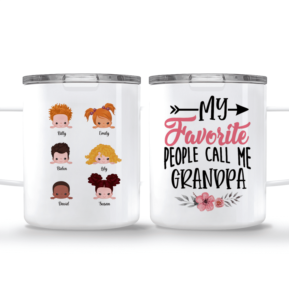 My Favorite People Call me Papa Mug Grandparent Coffee Cup - 11oz – Nerdy  Shirts