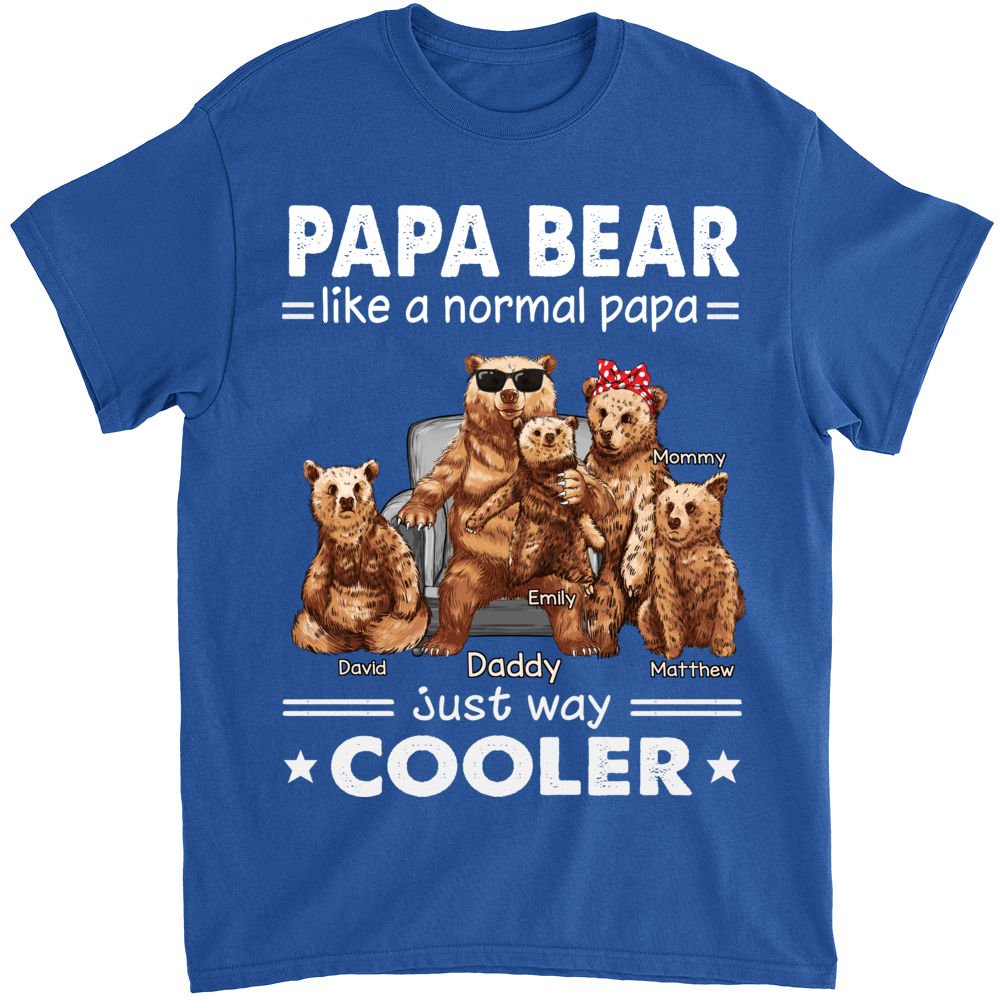 Sweatshirt Papa Bear para Homem - Wishirt T-shirts